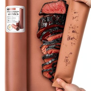 PerkHomy 18" x 200' Pink Butcher Paper Roll for Smoking Meat-0