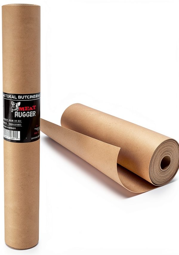 Natural Butcher Kraft Paper 18in x 175ft Food Grade Meat Hugger-0