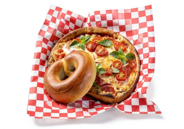 115pcs Deli Paper Sheets - 12x12" Sandwich Wrapping Paper, Checkered Wax Paper, Premium Grease Resistant Food Basket Liners-5